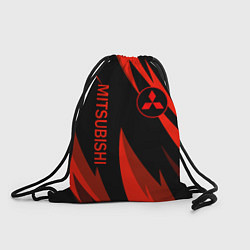 Рюкзак-мешок Mitsubishi Авто для души, цвет: 3D-принт