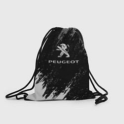 Рюкзак-мешок Peugeot авто бренд, цвет: 3D-принт