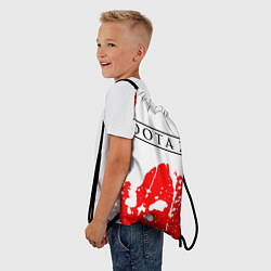 Рюкзак-мешок DOTA 2 Краски, цвет: 3D-принт — фото 2