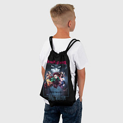 Рюкзак-мешок Клинок, рассекающий демонов - плакат, цвет: 3D-принт — фото 2