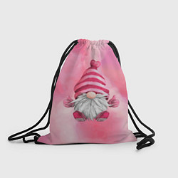 Рюкзак-мешок Зимний гном, цвет: 3D-принт