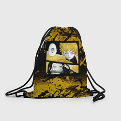 Рюкзак-мешок Клинок, рассекающий демонов Зеницу, Незуко, цвет: 3D-принт