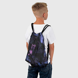 Рюкзак-мешок Синий милитари, цвет: 3D-принт — фото 2