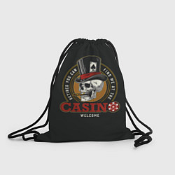 Рюкзак-мешок CASINO - Казино, цвет: 3D-принт
