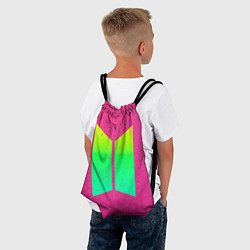Рюкзак-мешок БТС - Графика, цвет: 3D-принт — фото 2
