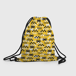 Рюкзак-мешок Такси Taxi, цвет: 3D-принт
