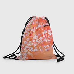 Рюкзак-мешок Весенняя волна, цвет: 3D-принт