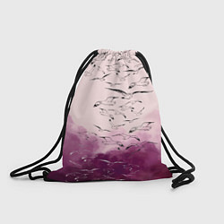 Рюкзак-мешок Птицы на небе, цвет: 3D-принт