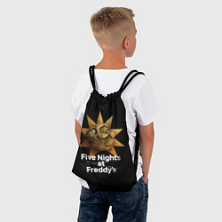 Рюкзак-мешок Five Nights at Freddys: Security Breach Воспитател, цвет: 3D-принт — фото 2