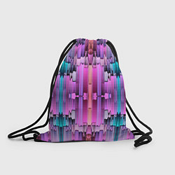 Рюкзак-мешок Калейдоскоп абстракции, цвет: 3D-принт
