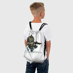 Рюкзак-мешок Титанфол арт мультяшный TITANFALL, цвет: 3D-принт — фото 2