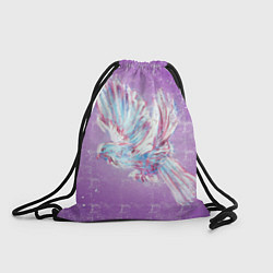 Рюкзак-мешок Голубь мира дизайнерский, цвет: 3D-принт