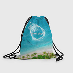 Рюкзак-мешок Акула - пасть, цвет: 3D-принт