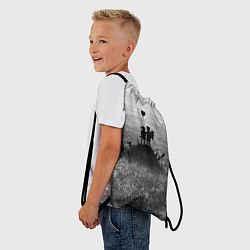 Рюкзак-мешок Бэнкси Дети Любовь Banksy, цвет: 3D-принт — фото 2