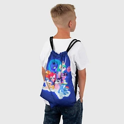 Рюкзак-мешок My Little Pony - май литл пони, цвет: 3D-принт — фото 2