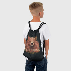 Рюкзак-мешок Алый волк из Elden Ring, цвет: 3D-принт — фото 2