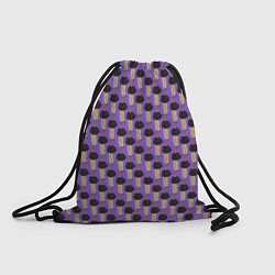 Рюкзак-мешок Свидетель из Фрязино фиолетовый, цвет: 3D-принт