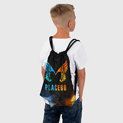 Рюкзак-мешок Placebo, Logo, цвет: 3D-принт — фото 2