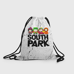Рюкзак-мешок Южный парк мультфильм - персонажи South Park, цвет: 3D-принт