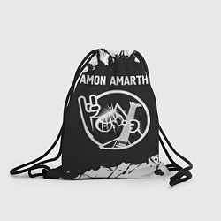 Рюкзак-мешок Amon Amarth КОТ Брызги, цвет: 3D-принт