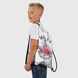 Рюкзак-мешок Велик моя медитация, цвет: 3D-принт — фото 2