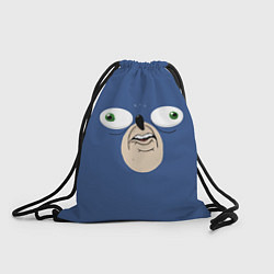 Рюкзак-мешок Смешной Ежик, цвет: 3D-принт