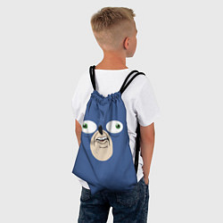 Рюкзак-мешок Смешной Ежик, цвет: 3D-принт — фото 2