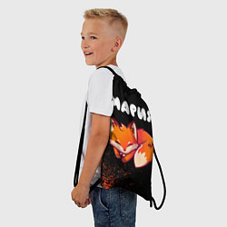 Рюкзак-мешок Мария ЛИСИЧКА Краска, цвет: 3D-принт — фото 2