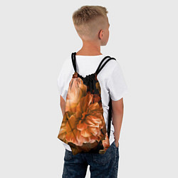 Рюкзак-мешок Цветы Пионы, цвет: 3D-принт — фото 2