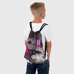 Рюкзак-мешок BTS КРАСКА, цвет: 3D-принт — фото 2