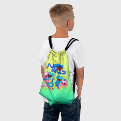 Рюкзак-мешок POPPY PLAYTIME - HAGGY WAGGY AND KISSY MISSY, цвет: 3D-принт — фото 2