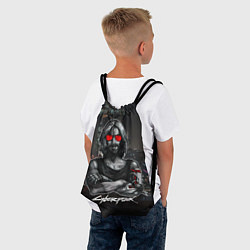 Рюкзак-мешок Pixel Johnny, цвет: 3D-принт — фото 2