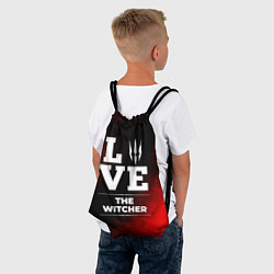 Рюкзак-мешок The Witcher Love Классика, цвет: 3D-принт — фото 2