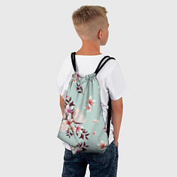 Рюкзак-мешок Цветы Яркие В Летнем Саду, цвет: 3D-принт — фото 2