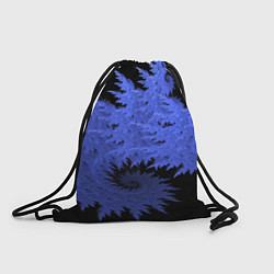 Рюкзак-мешок Абстрактный морозный узор Abstract frost pattern, цвет: 3D-принт