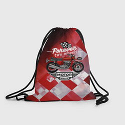 Рюкзак-мешок MotoSport - Мото, цвет: 3D-принт