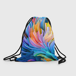 Рюкзак-мешок Красочный абстрактный паттерн Лето Colorful Abstra, цвет: 3D-принт