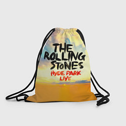 Рюкзак-мешок Hyde Park Live - The Rolling Stones, цвет: 3D-принт
