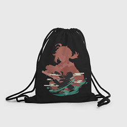 Рюкзак-мешок KAZUHA GENSHIN IMPACT, цвет: 3D-принт