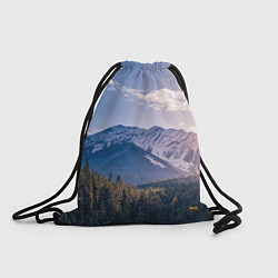 Рюкзак-мешок Горы Лес Солнце, цвет: 3D-принт