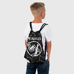 Рюкзак-мешок The Beatles - КОТ - Трещины, цвет: 3D-принт — фото 2