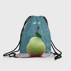 Рюкзак-мешок Груша - juicy pear, цвет: 3D-принт