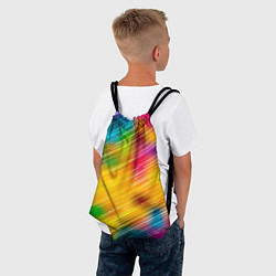 Рюкзак-мешок RAINBOW POLYCHROME, цвет: 3D-принт — фото 2