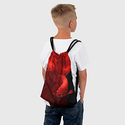 Рюкзак-мешок Бойцовская-рыбка, цвет: 3D-принт — фото 2