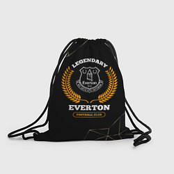 Рюкзак-мешок Лого Everton и надпись Legendary Football Club на, цвет: 3D-принт