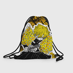 Рюкзак-мешок Клинок, рассекающий демонов Зеницу, цвет: 3D-принт