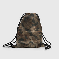 Рюкзак-мешок Камуфляж с потёртостями - Буря в пустыне, цвет: 3D-принт