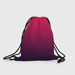 Рюкзак-мешок RED to dark BLUE GRADIENT, цвет: 3D-принт