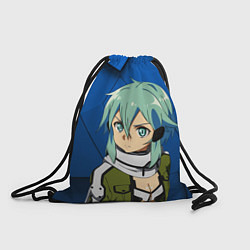 Рюкзак-мешок Синон из Sword Art Online, цвет: 3D-принт