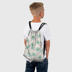Рюкзак-мешок Цветы Нежные Лилии, цвет: 3D-принт — фото 2